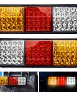 Luces traseras LED para camión Auovo de 75 luces ámbar