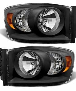 ADCARLIGHTS para 2006 2007 2008 2009 Montaje de Faros Negro