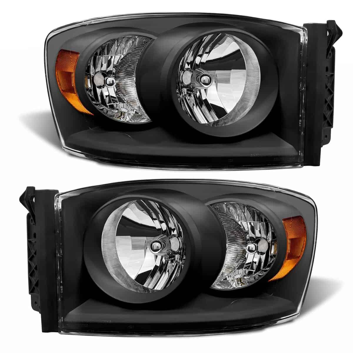 ADCARLIGHTS para 2006 2007 2008 2009 Montaje de Faros Negro