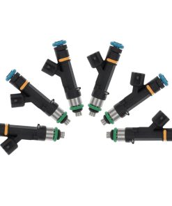 6pcs 0280158119 Inyectores, ANGLEWIDE Juego de 4 Agujeros