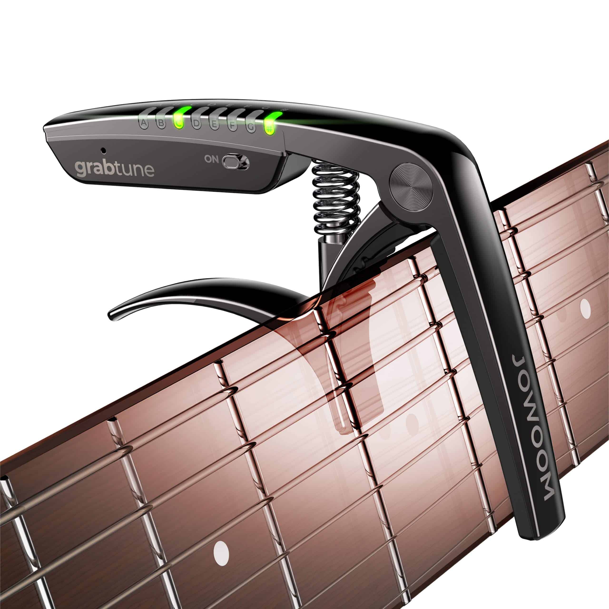 JOWOOM Grabtune Capo-Afinador de Guitarra Acústica | Equipo