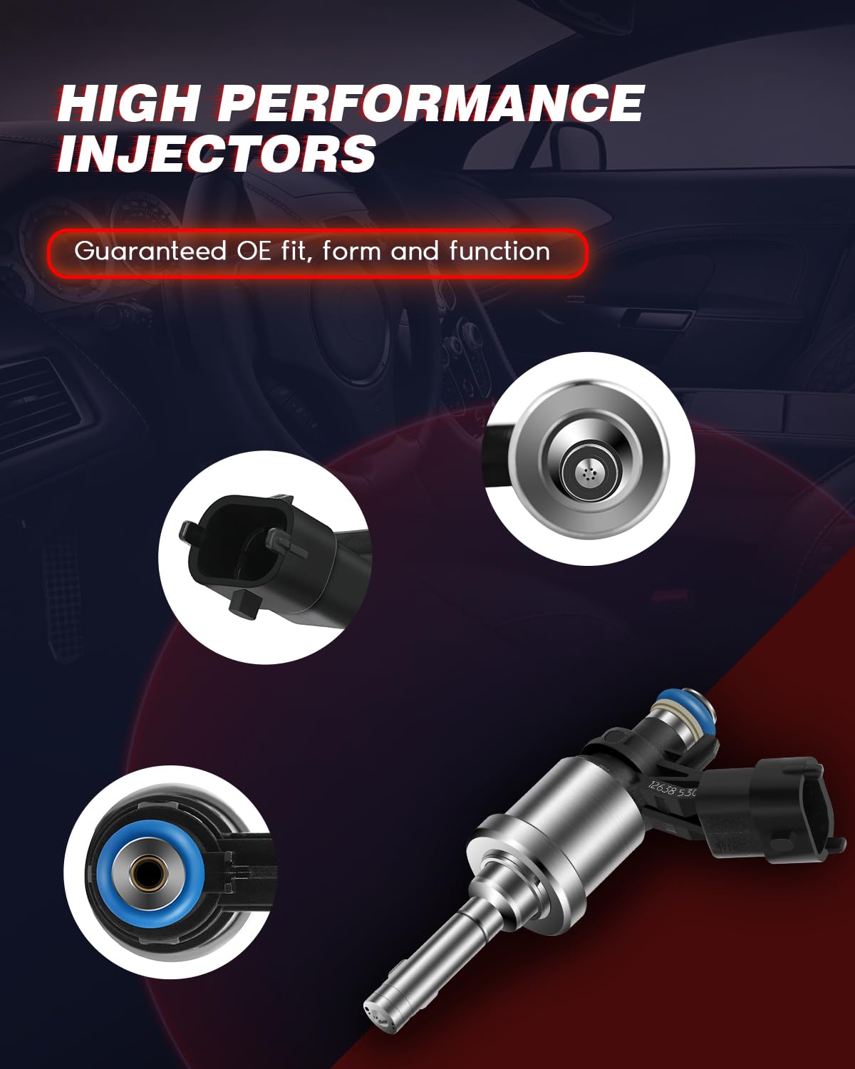 1pcs 0261500114 217-3445 FJ994 Inyectores, ANGLEWIDE Juegos - Imagen 6