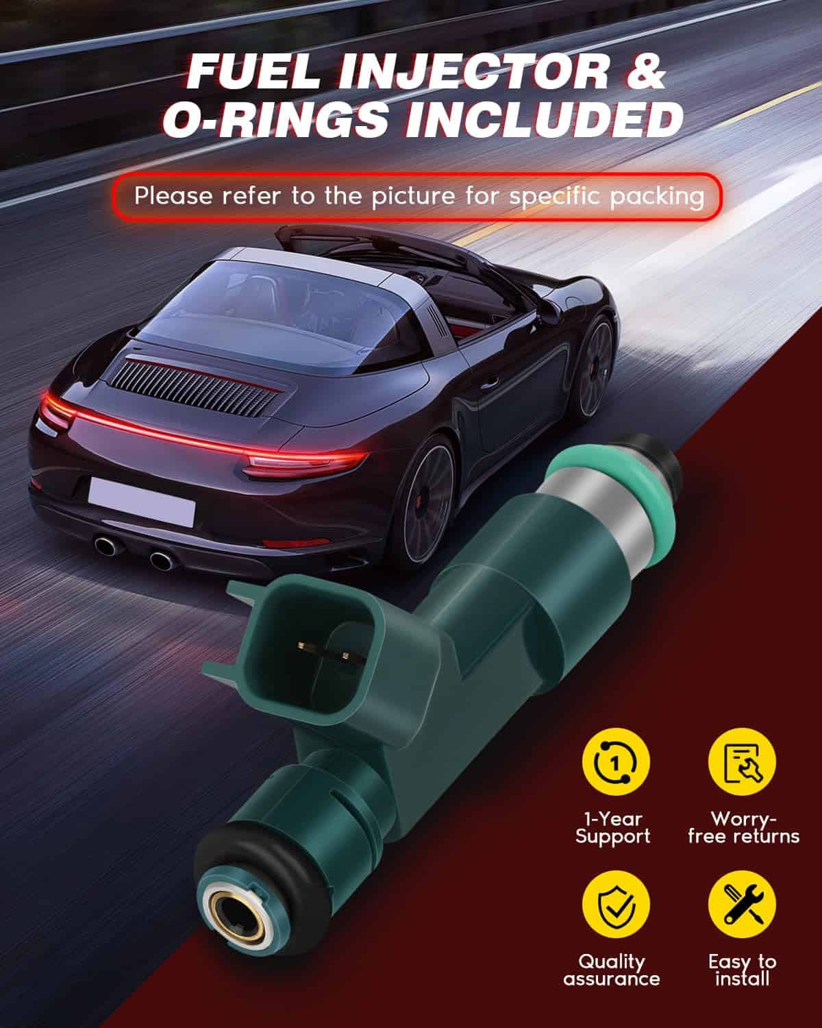 4 Piezas 12602480 FJ985 Inyectores, SETS de 4 Agujeros de - Imagen 8