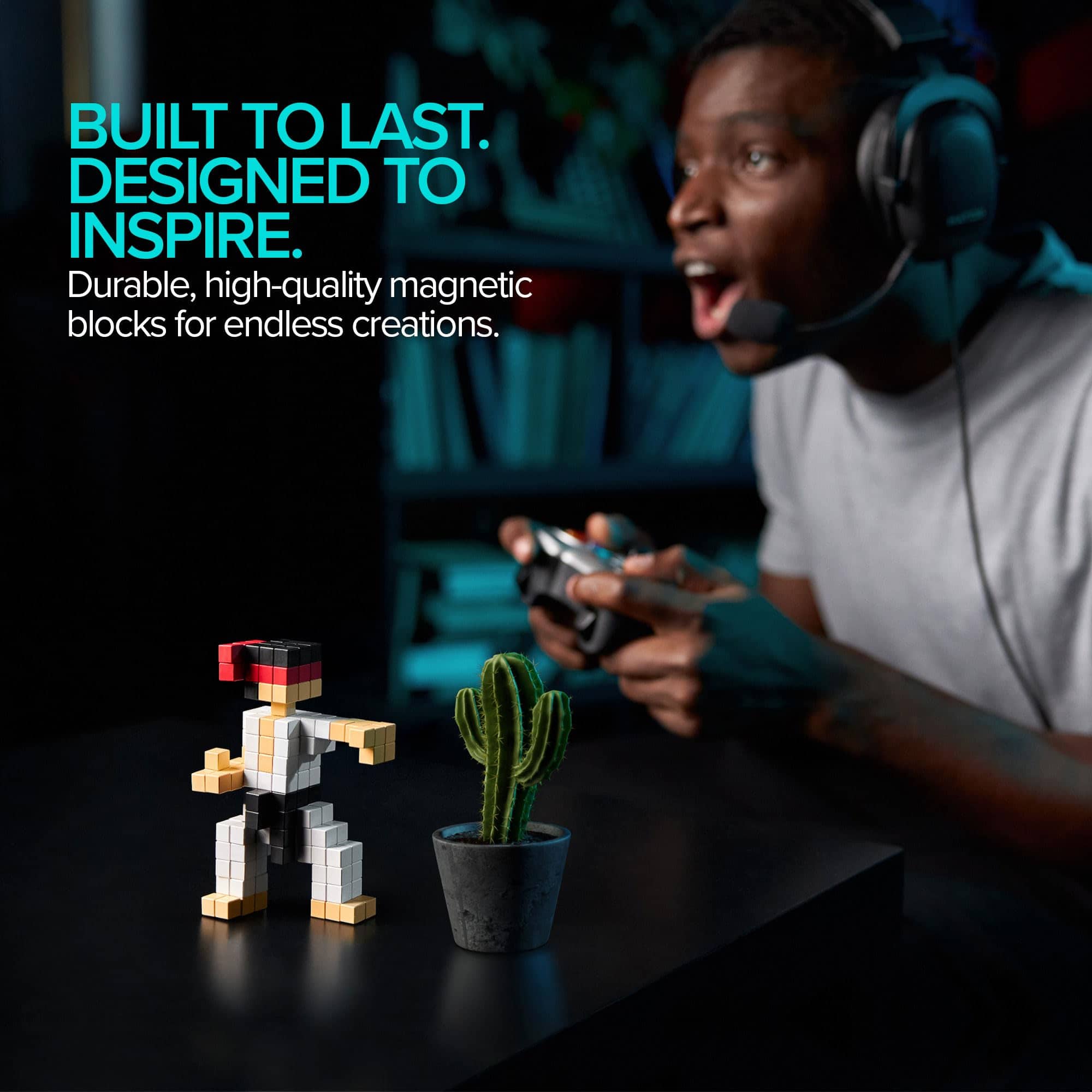 Bloques Magnéticos PIXIO-800 - Juguetes de Construcción de - Imagen 7