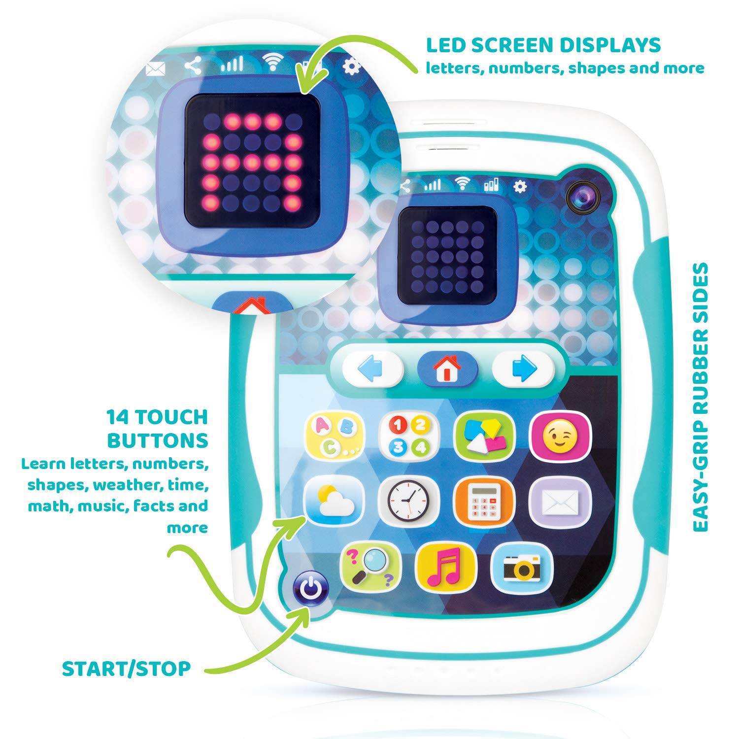 Tableta de Aprendizaje con Pantalla LED - Tableta para - Imagen 3