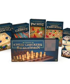 Paquete de 6 juegos clásicos de mesa de Spin Master Games,