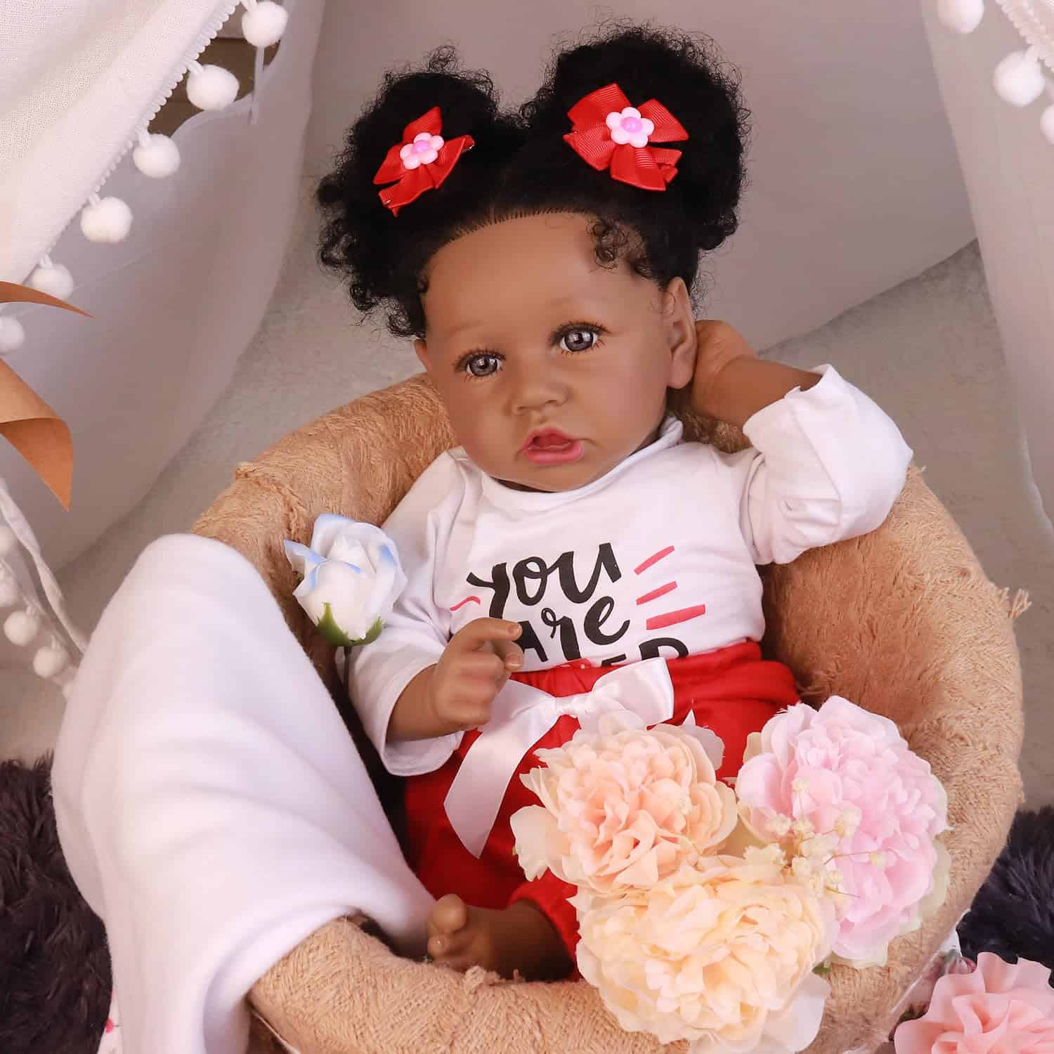 Muñecas Reborn Realistas HOOMAI con Cuerpo Suave - Imagen 5