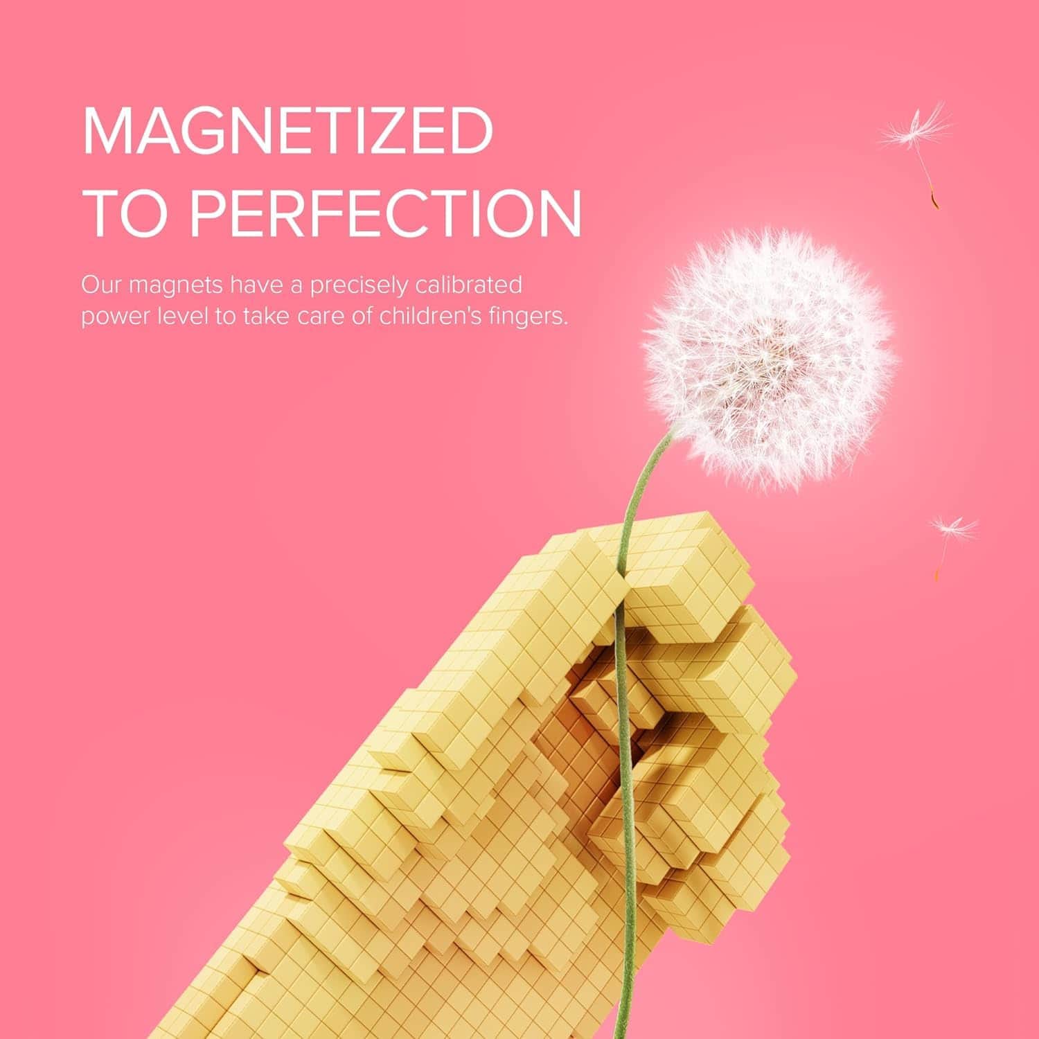 PIXIO Bright Animals - Bloques Magnéticos para Niños - Imagen 5