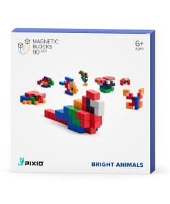 PIXIO Bright Animals - Bloques Magnéticos para Niños