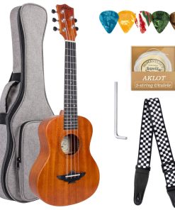 Ukelele de 5 Cuerdas AKLOT, Ukelele Tenor de 26 pulgadas de