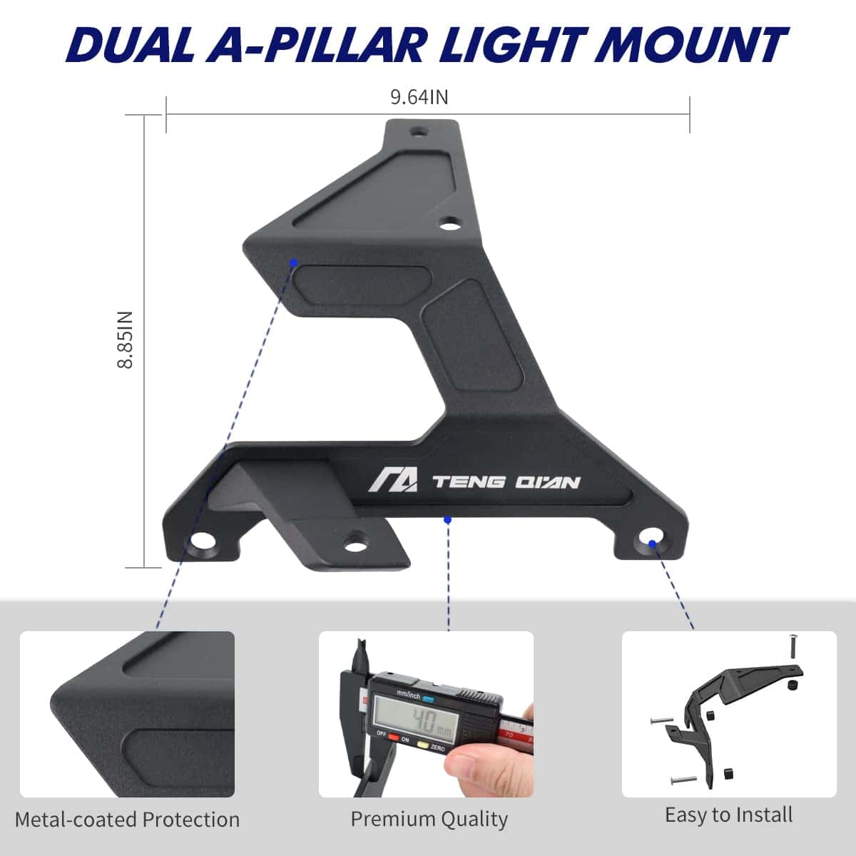 Soporte de luz Dual A Pillar - Soportes de montaje de luz - Imagen 3