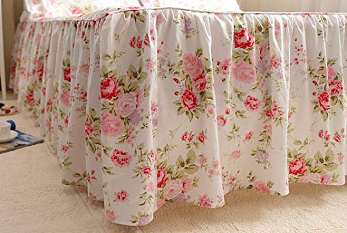 Kolachic Juego de Colcha, Funda de Cama con Volante y 2 - Imagen 5