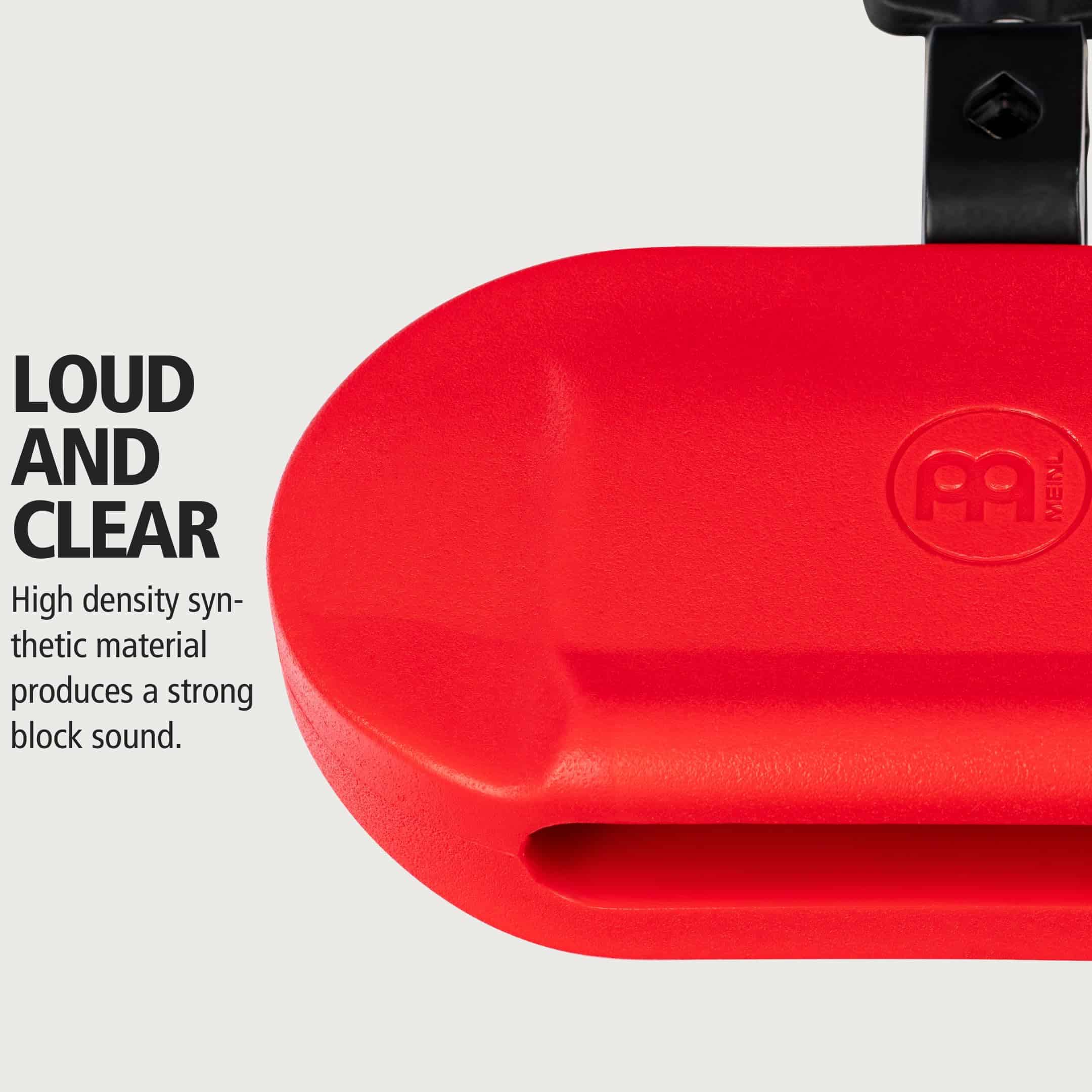 Bloque de percusión Meinl con montaje ajustable, tono bajo - Imagen 3