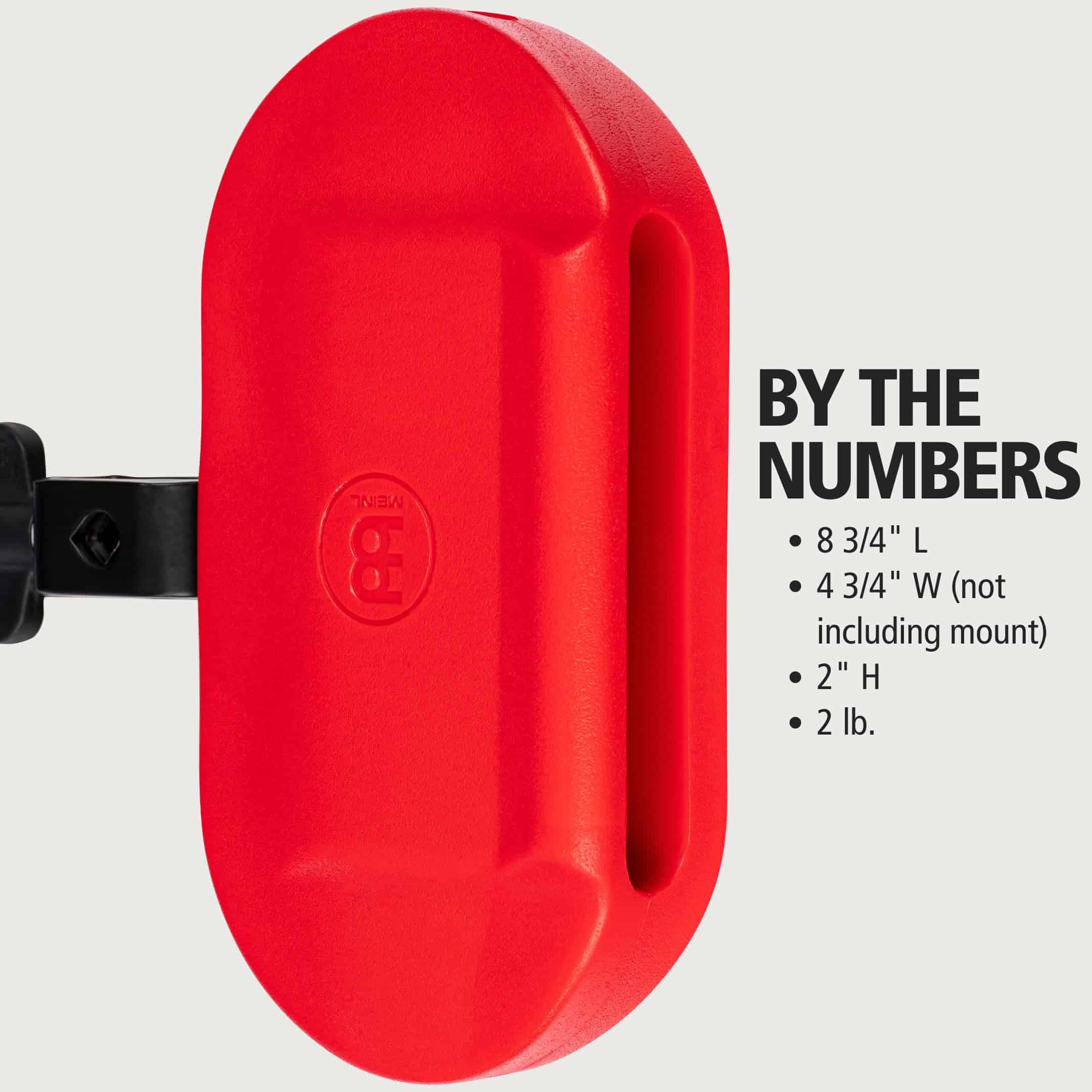 Bloque de percusión Meinl con montaje ajustable, tono bajo - Imagen 6