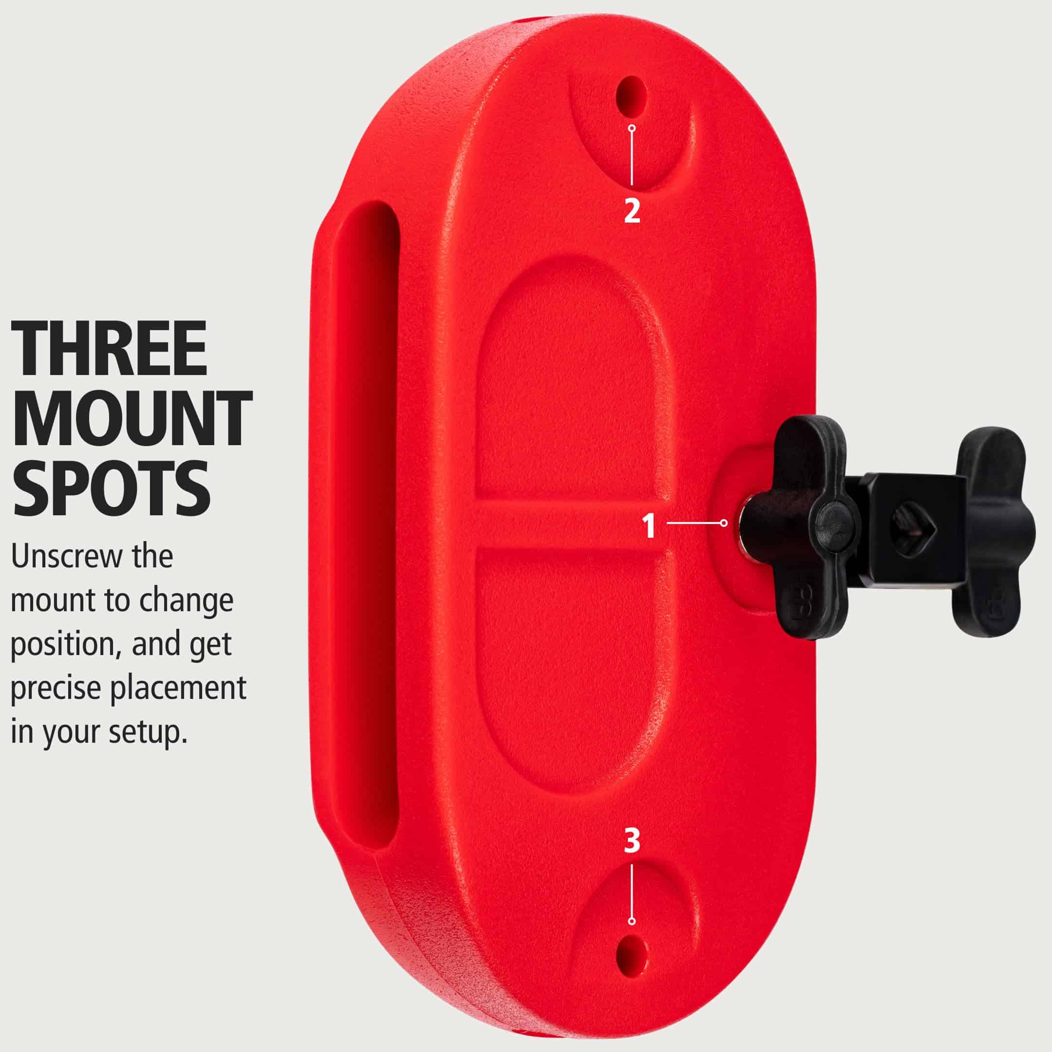 Bloque de percusión Meinl con montaje ajustable, tono bajo - Imagen 5