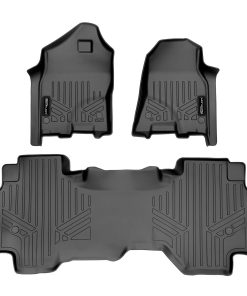 Juego de 2 tapetes SMARTLINER a medida para filas negros