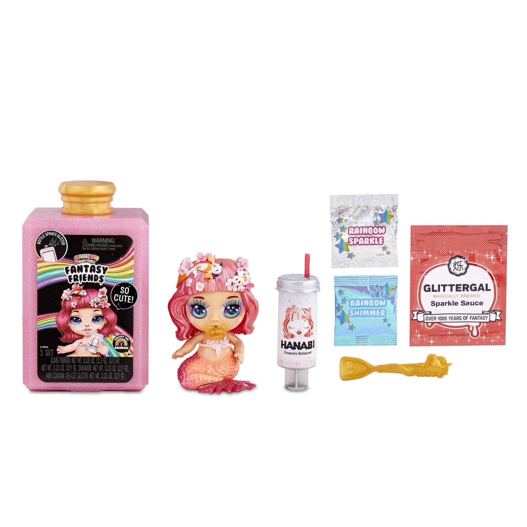 Poopsie Rainbow Surprise Fantasy Friends Que Escupen Brillo