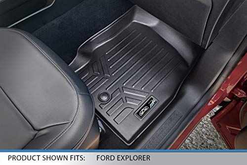 Tapetes de Piso SMARTLINER Personalizados 1era Fila, Negro, - Imagen 4