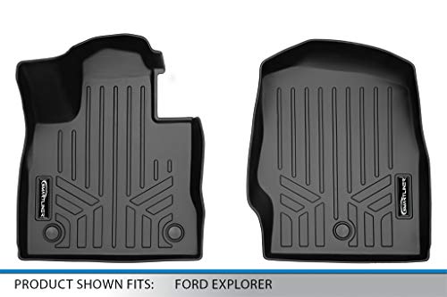 Tapetes de Piso SMARTLINER Personalizados 1era Fila, Negro, - Imagen 5