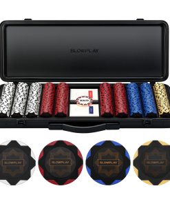 Set de fichas de póker de arcilla SLOWPLAY Nash 14g para