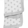 Cobija de Punto Little Giraffe Dolce Dot 29" x 35", Plata