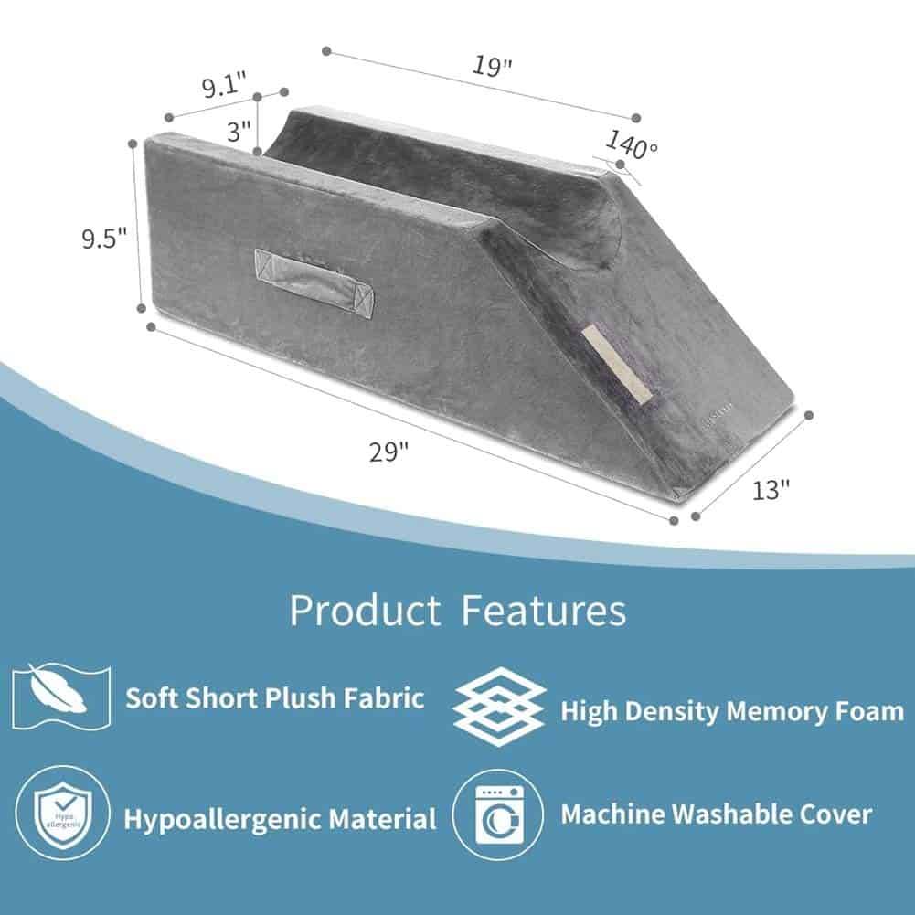 Almohada de Apoyo y Elevación para Piernas de Espuma - Imagen 4
