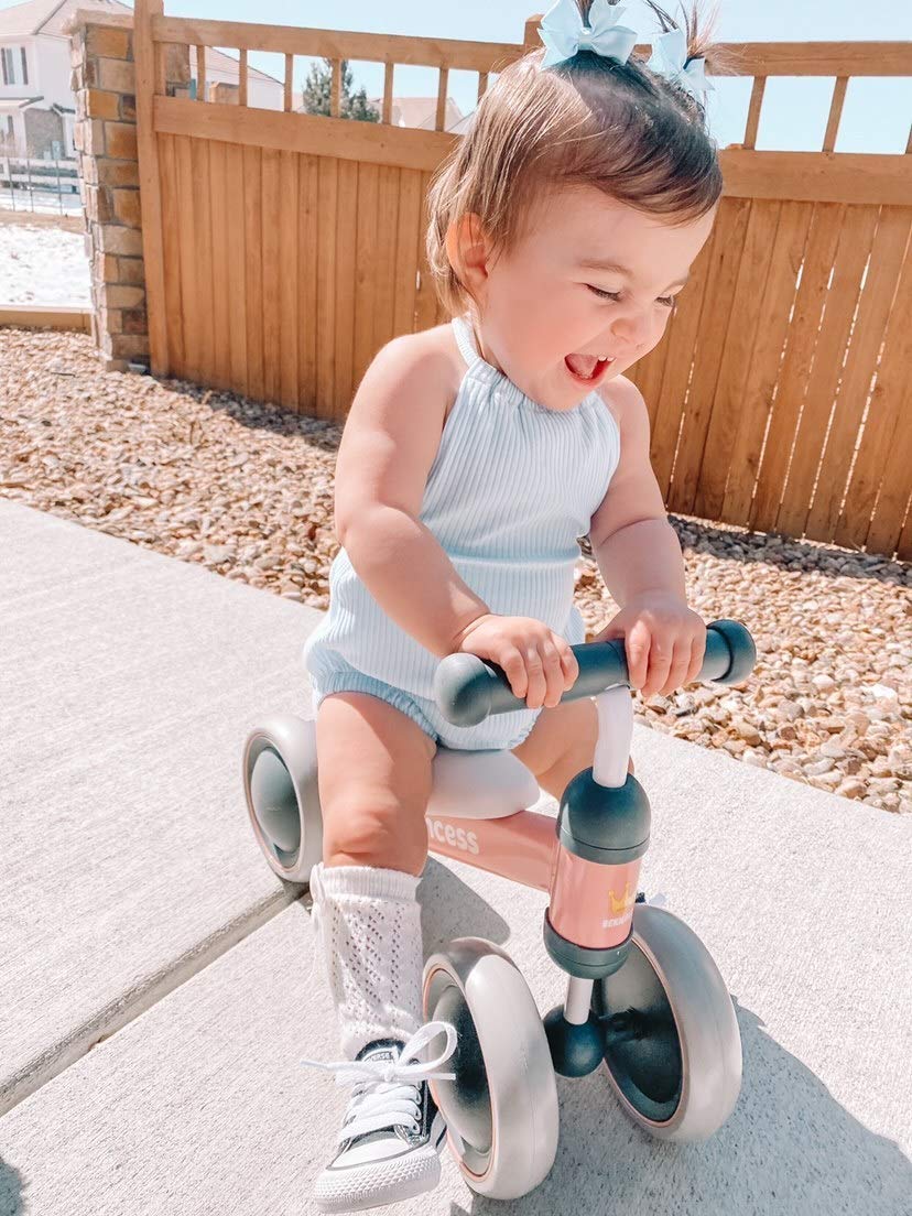 Bicicleta de Equilibrio BEKILOLE para Niña de 1 Año, - Imagen 3
