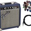 Amplificador Combo de Guitarra Fender Frontman 10G - Azul