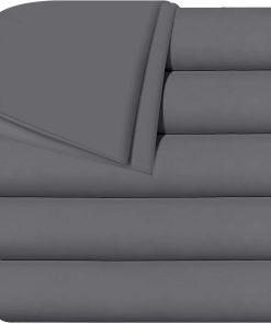 Juego de 6 Sábanas Planas Utopia Bedding - Tela de