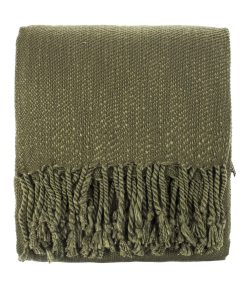 Fennco Styles Manta Clásica Tejida Sólida Ligera con Diseño