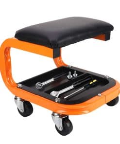 awagas Asiento con Ruedas Resistente para Garaje Asiento