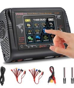 Cargador LiPo Dul RC Car Touch Screen AC 200W DC 400W 12A