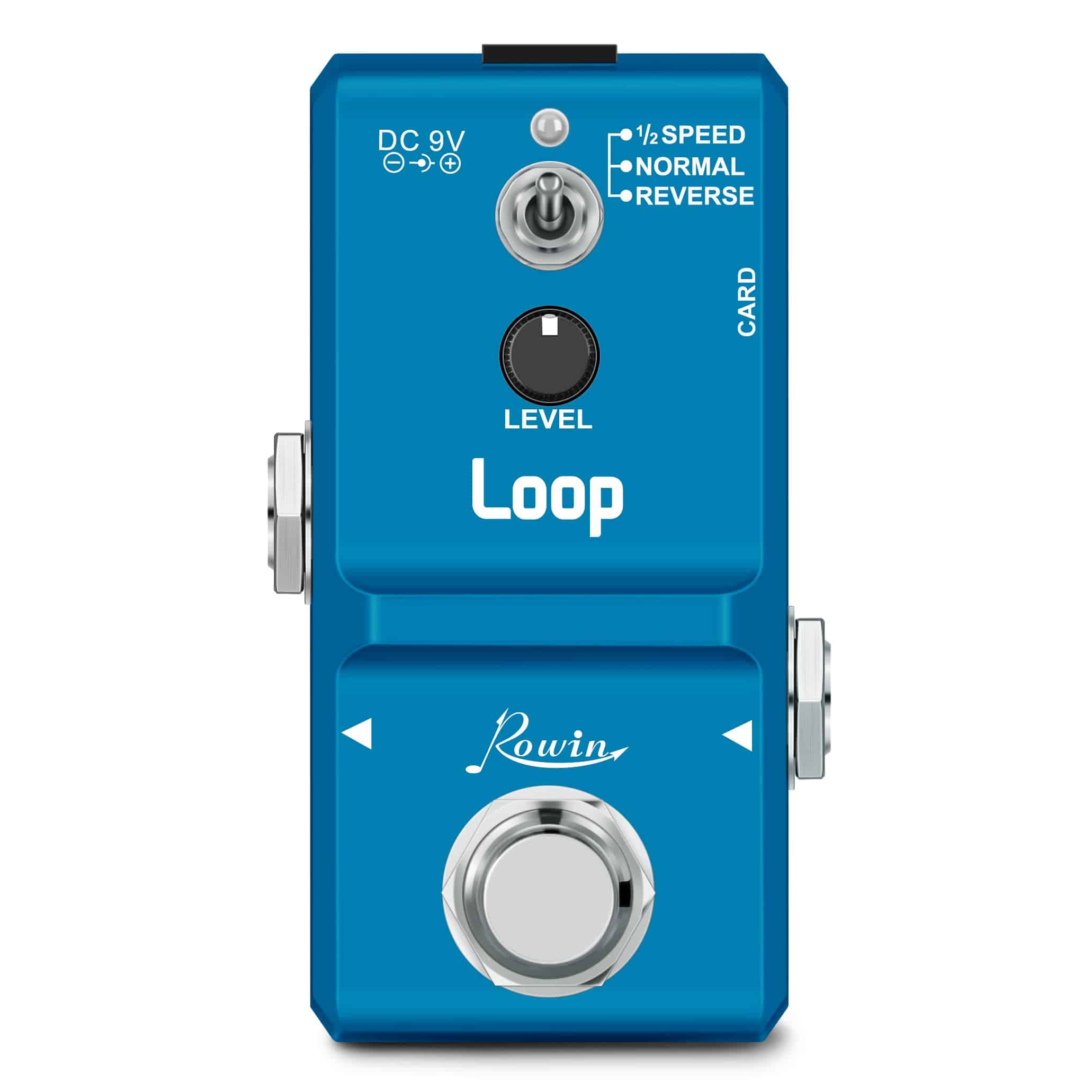 Pedal de Efectos Rowin Looper con Tarjeta SD para 10 - Imagen 3