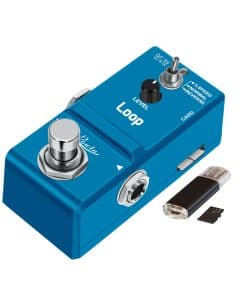 Pedal de Efectos Rowin Looper con Tarjeta SD para 10