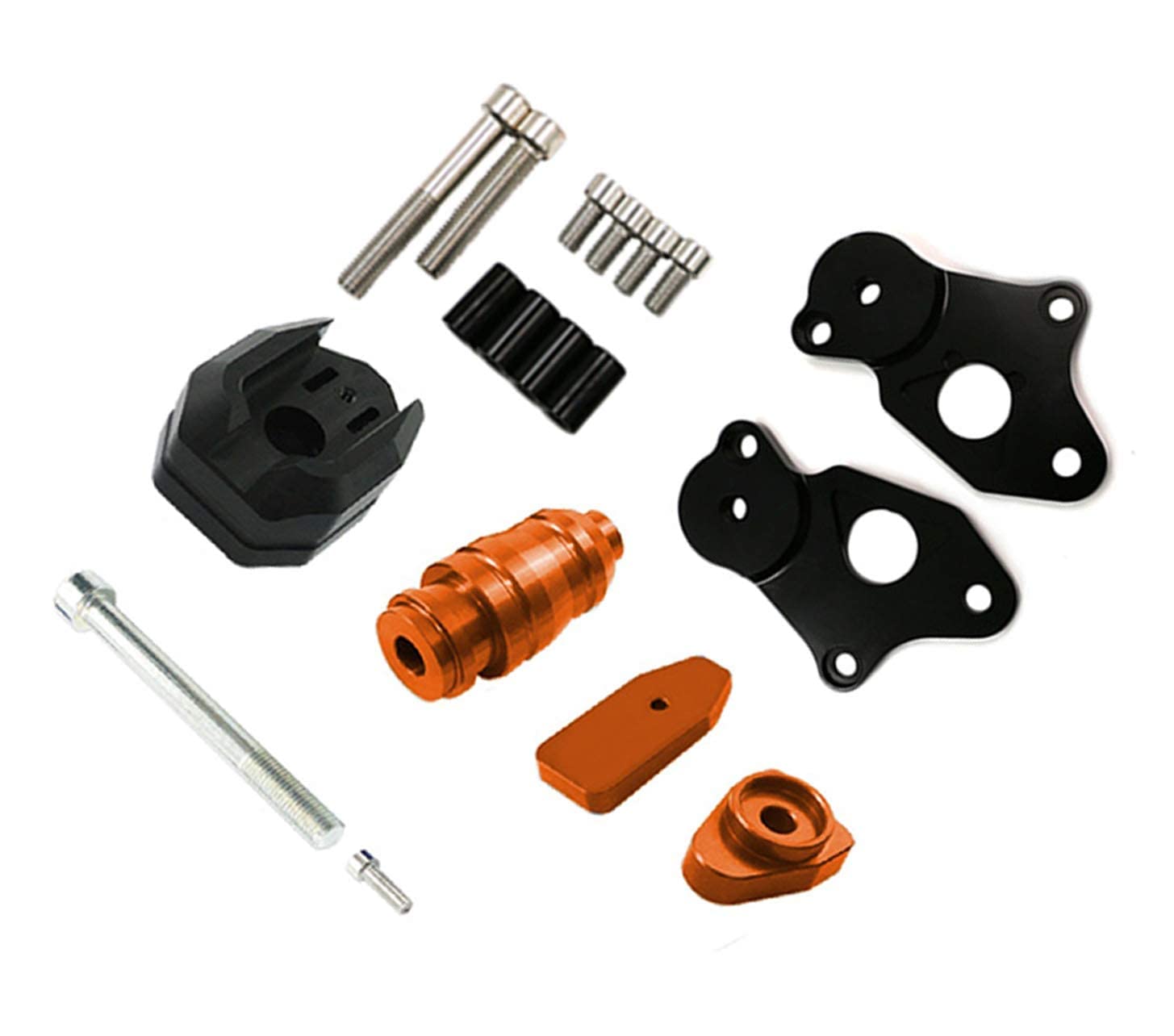 Worldmotop Protectores de Motor Crash Pads Frame Sliders - Imagen 4