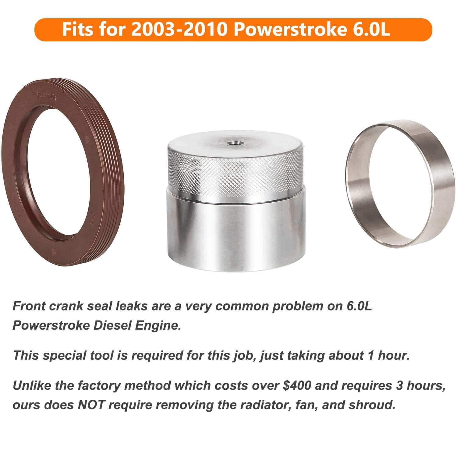 Kit de Instalación del Anillo de Desgaste del Cigüeñal - Imagen 3