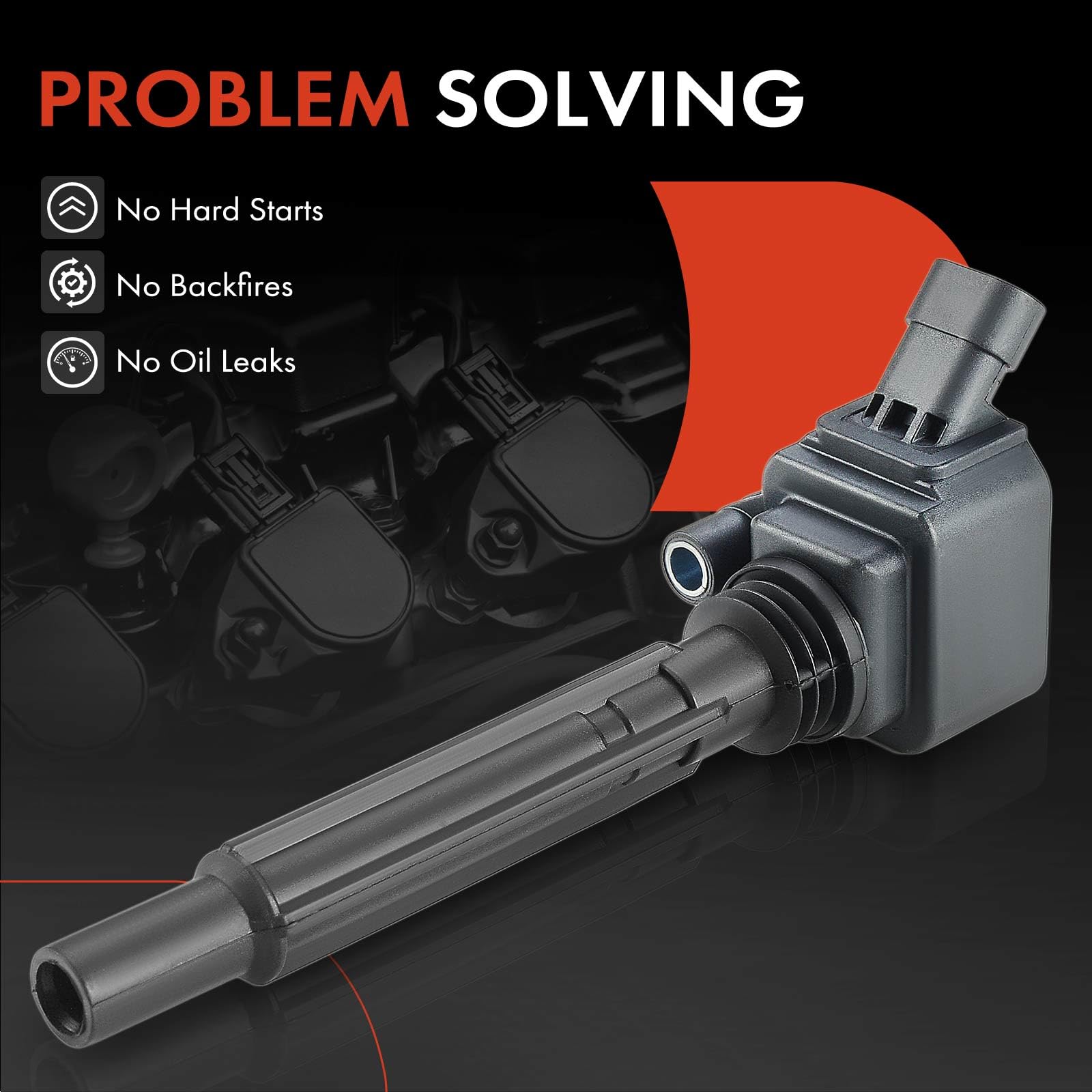 Conjunto de 4 Bobinas de Encendido A-Premium Compatible con - Imagen 8