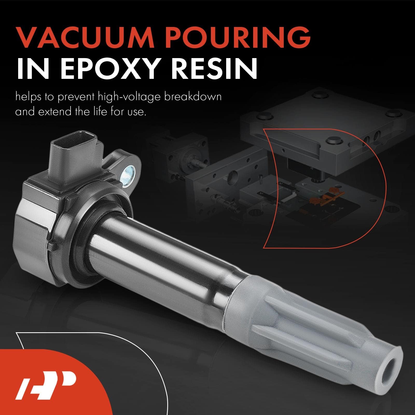 Paquete de Bobina de Encendido del Motor A-Premium - Imagen 4