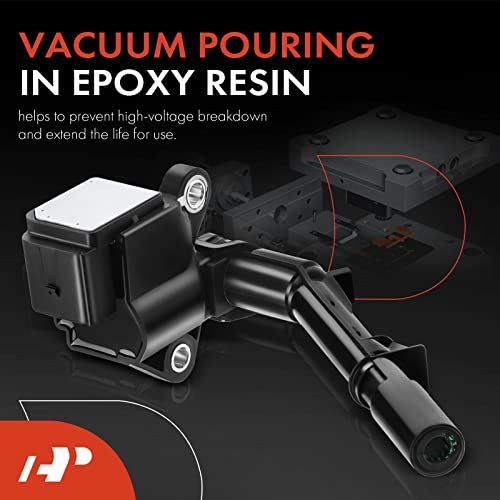 Paquete de bobinas de encendido del motor A-Premium - Imagen 4