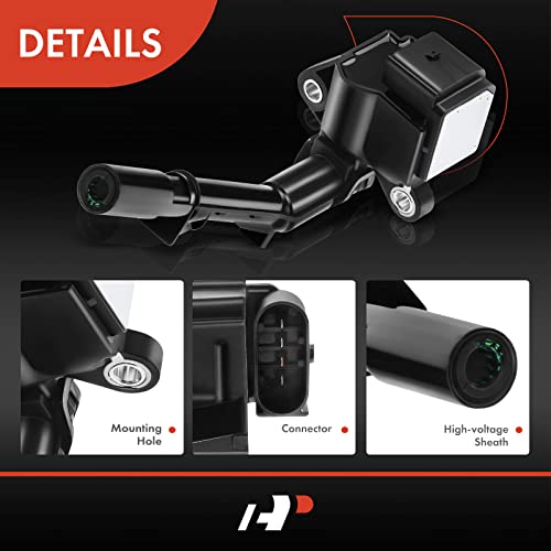 Paquete de bobinas de encendido del motor A-Premium - Imagen 6