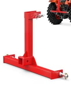 Receptor de enganche de 3 puntos para tractores de