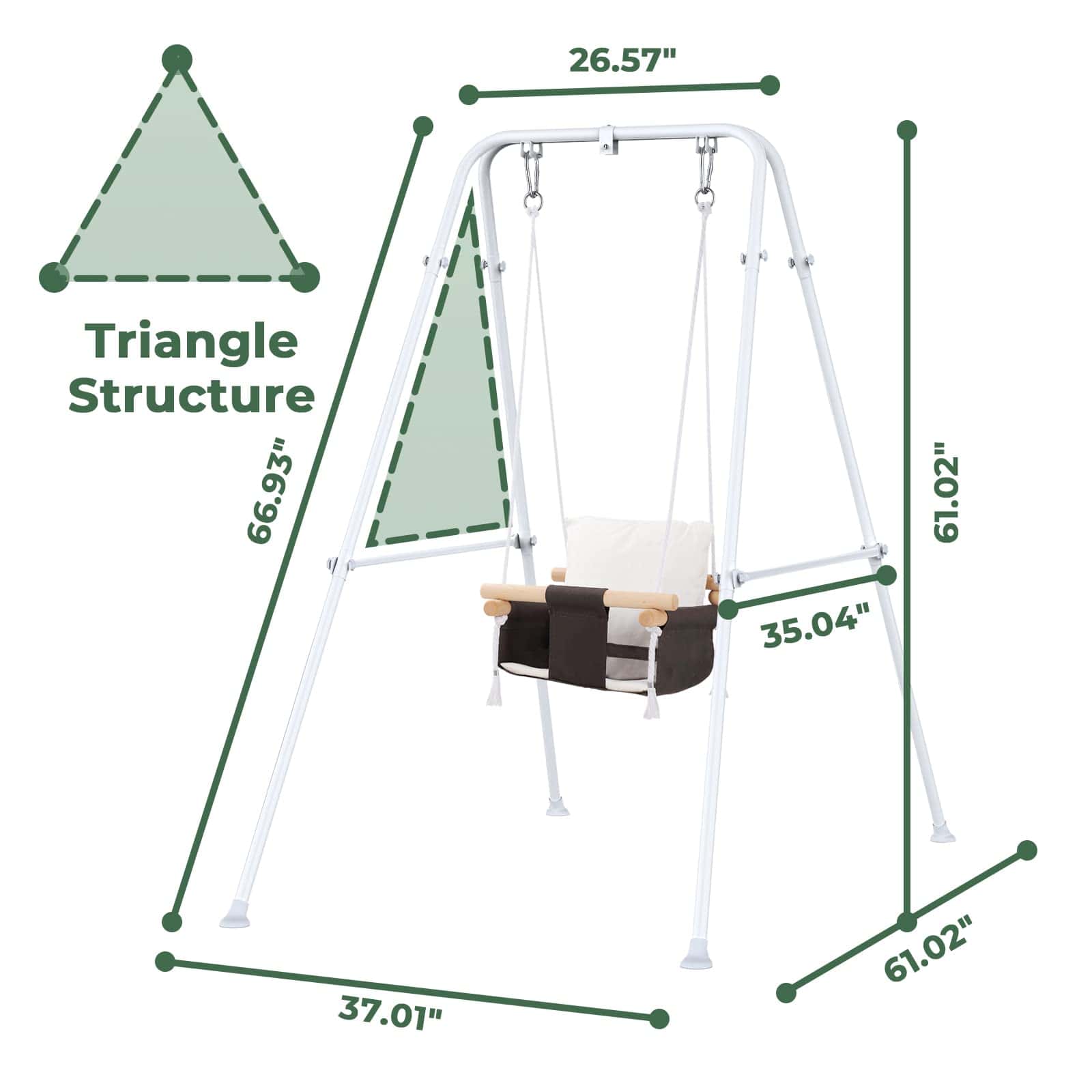 Columpio para Bebés, Columpio para Niños Pequeños, Columpio - Imagen 7