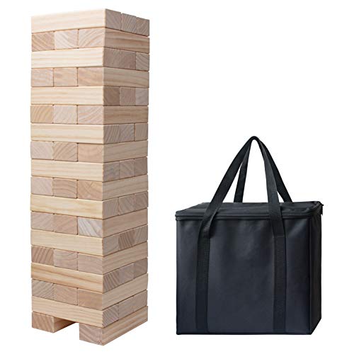 Juego de Torre Gigante PetGirl, Clásico Juego de Bloques de