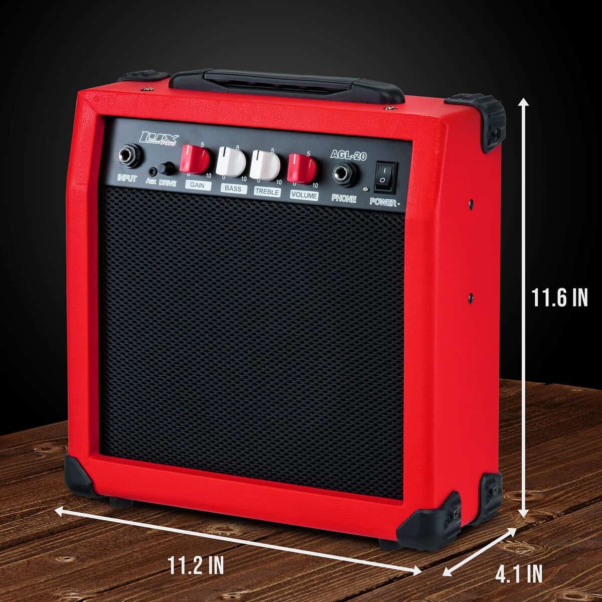 Amplificador de Guitarra Eléctrica LyxPro 20 Watts con - Imagen 5