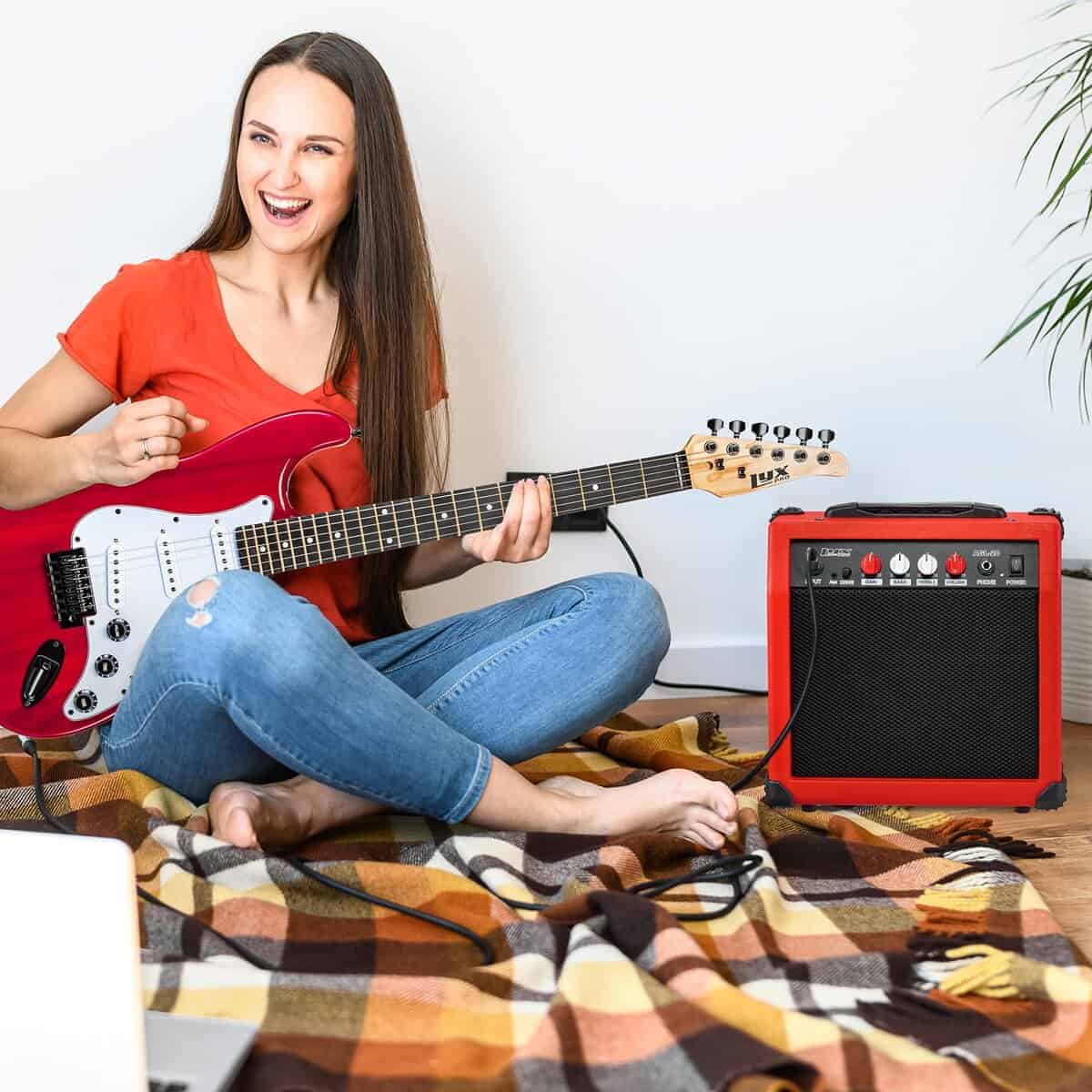 Amplificador de Guitarra Eléctrica LyxPro 20 Watts con - Imagen 7