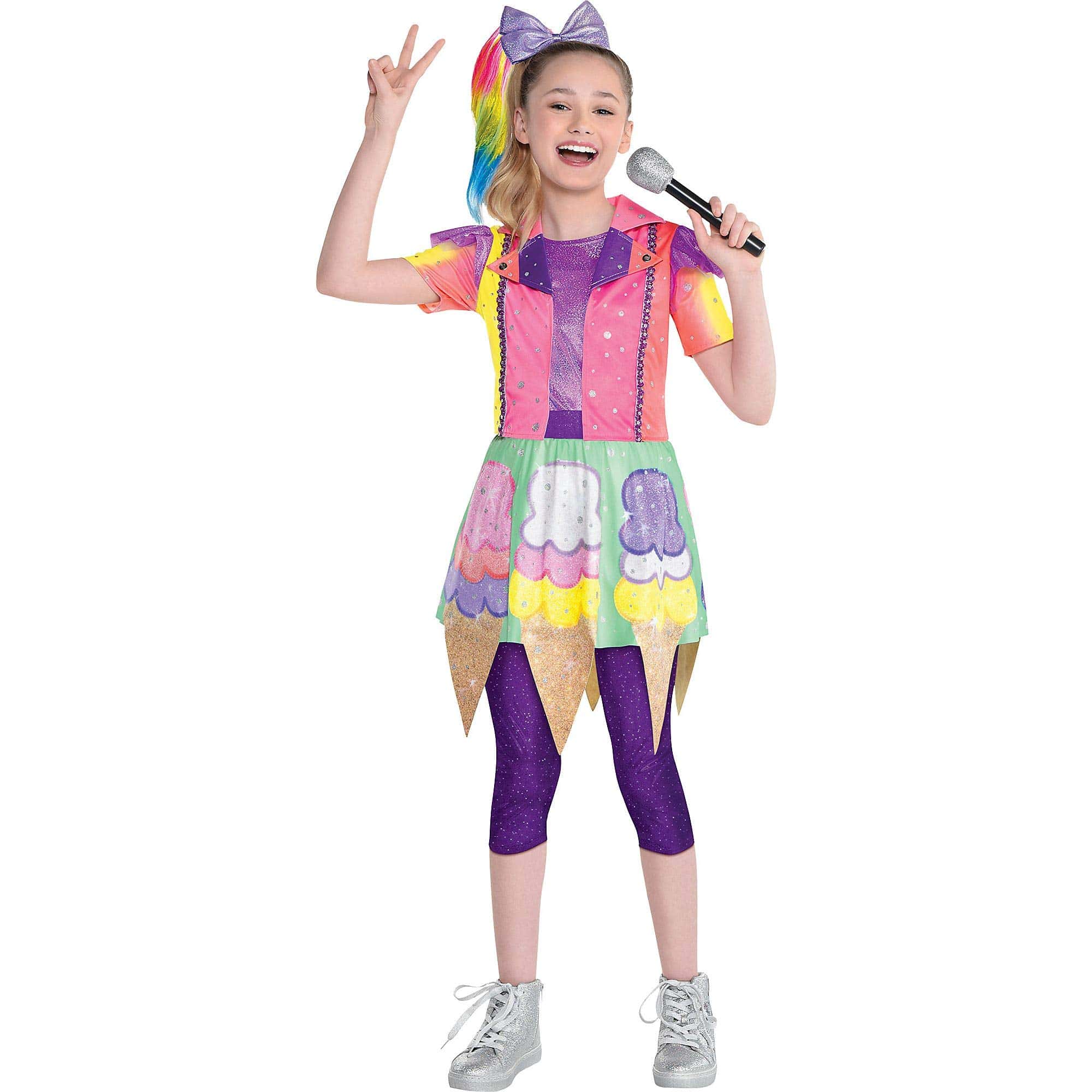 Disfraz de Cono de Helado para Halloween para Niñas, JoJo