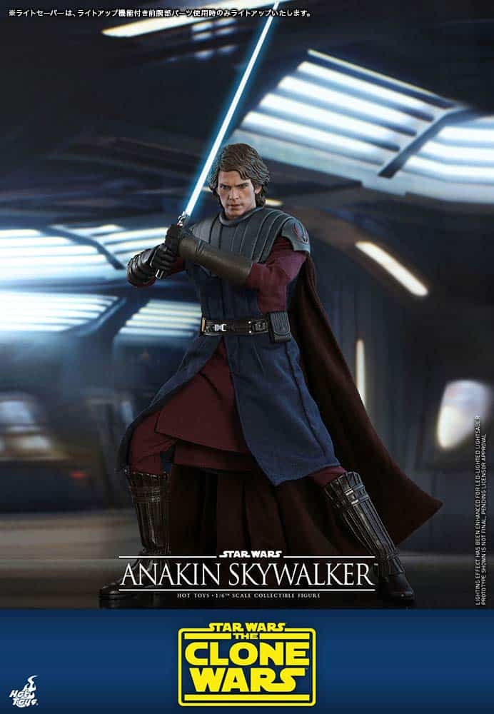 Hot Toys 1:6 Anakin Skywalker - Star Wars: The Clone Wars - Imagen 4