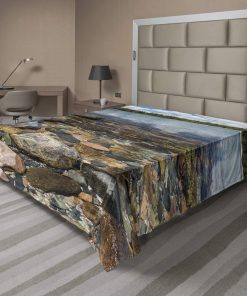 Lunarable American Scenery Sábana Lisa, Paisaje americano