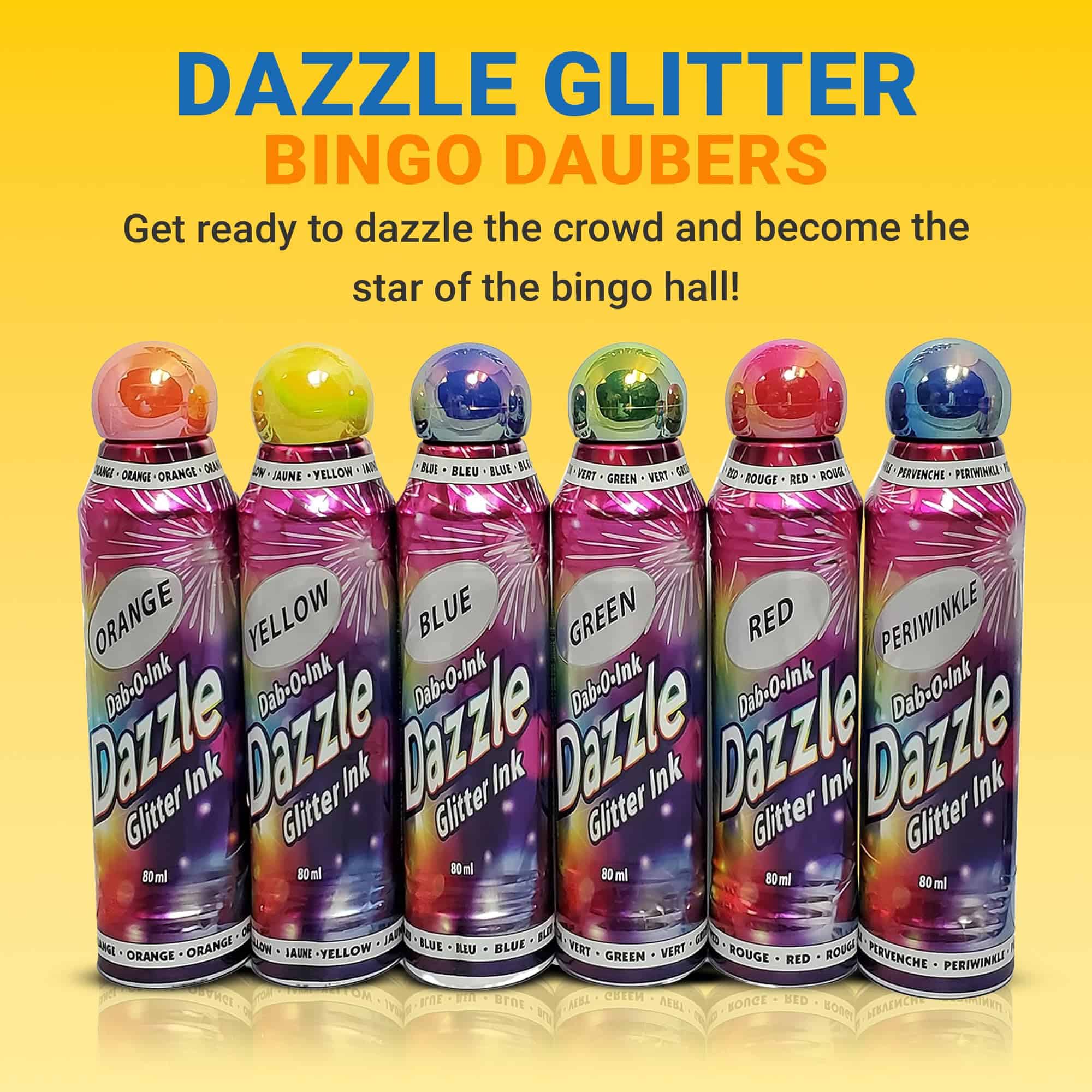 Set de Bingo Daubers Lucky Lady con Dab-O-Ink Dazzle - Imagen 5