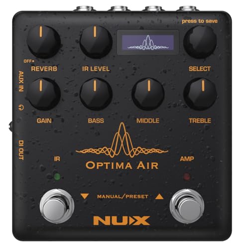 Simulador de Guitarra Acústica NUX Optima Air Dual-Switch